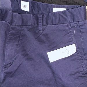 GAP Navy slim city crop pants, NEW WITH TAGS!